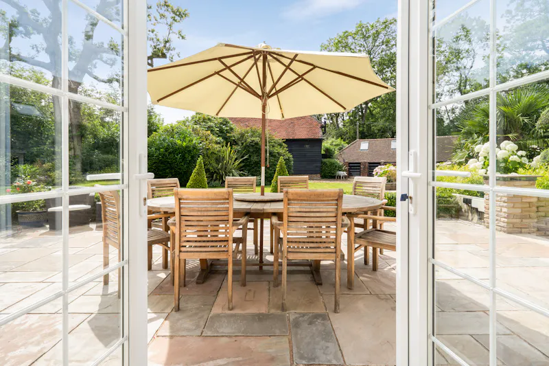 Terrace/Patio at Farm cottage in Haslemere, D2613 (photo 19)