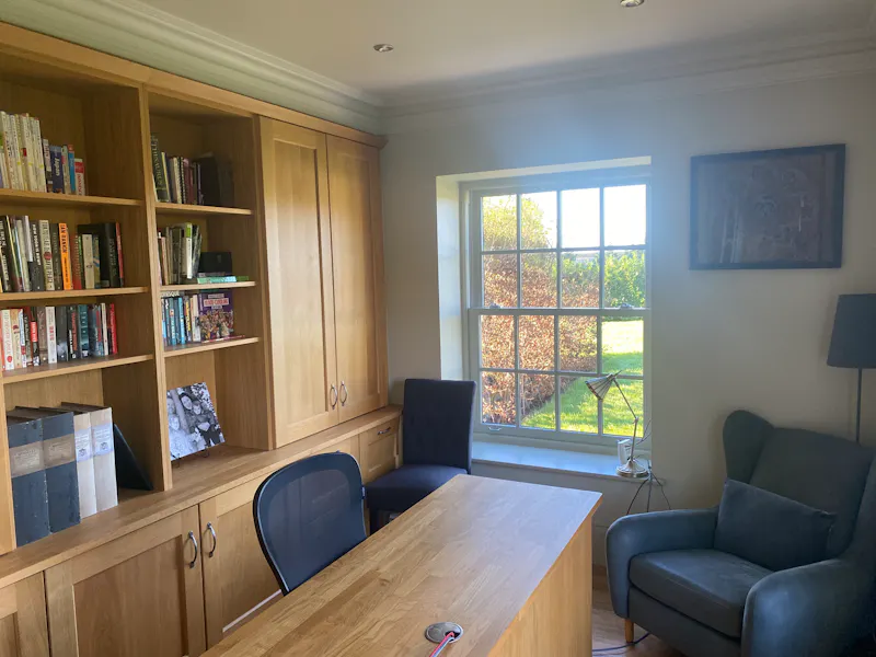 Office at Georgian rectory in Ditcheat, A1566 (photo 31)