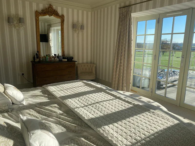 Bedroom at Georgian rectory in Ditcheat, A1566 (photo 24)