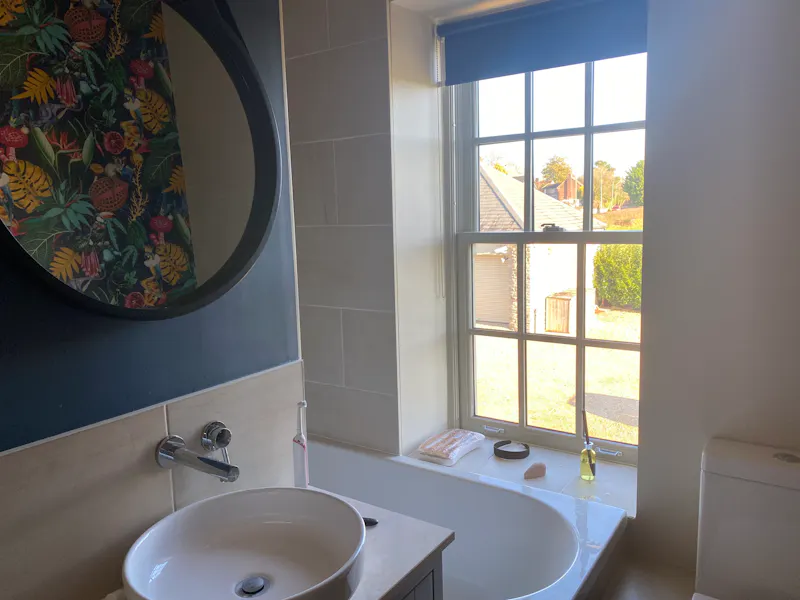 Bathroom at Georgian rectory in Ditcheat, A1566 (photo 32)