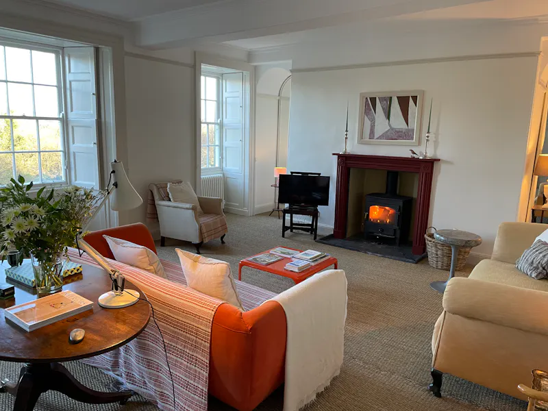 Living Room at Georgian remodel in Cardigan, D2616 (photo 4)