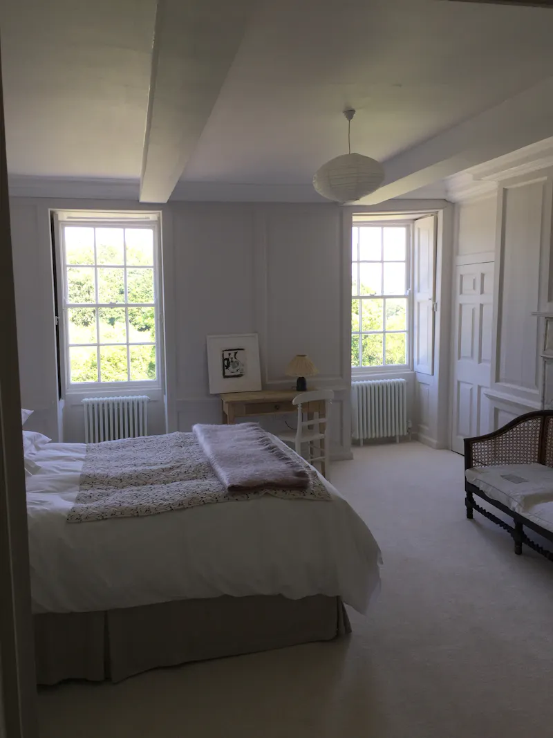 Bedroom at Georgian remodel in Cardigan, D2616 (photo 12)