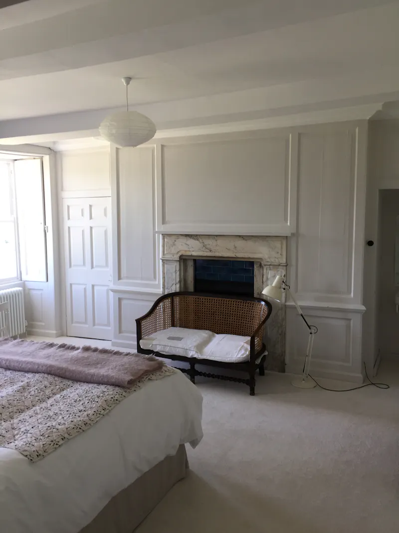 Bedroom at Georgian remodel in Cardigan, D2616 (photo 13)
