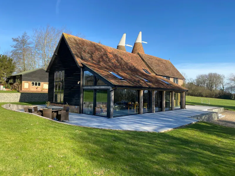 Terrace/Patio at Industrial Hawkhurst Barn, L744 (photo 15)