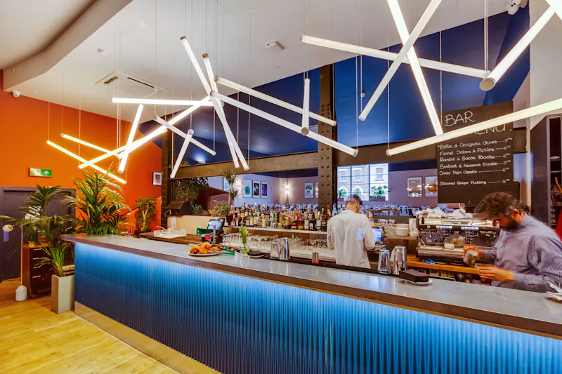 Bar at Multi-arts space in Dalston , R856 (photo 17)