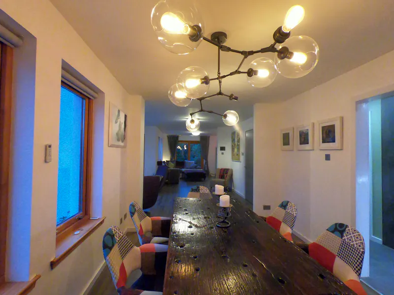 Dining room at Highlands Loch House , D2675 (photo 6)