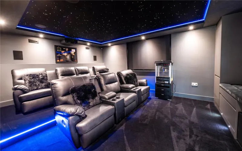 Home cinema at Stunning new home Caversham, D2609 (photo 14)