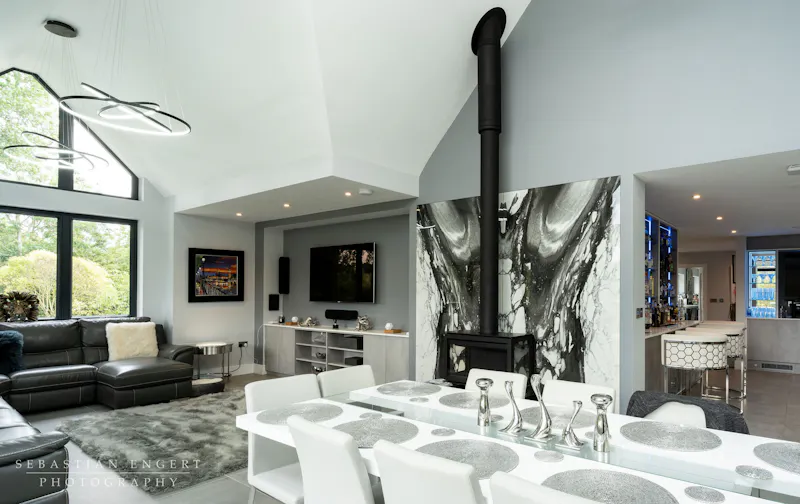 Living Room at Stunning new home Caversham, D2609 (photo 3)