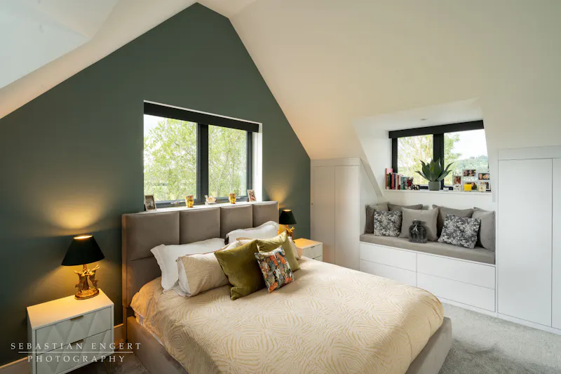 Bedroom at Stunning new home Caversham, D2609 (photo 18)