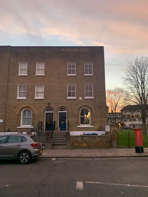 Georgian terrace in Peckham, A1568