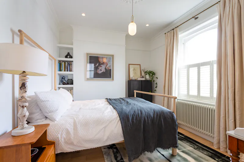 Bedroom at Immaculate Putney home, B1967 (photo 19)