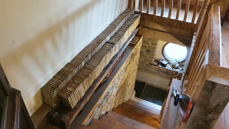 Staircase at Oakenhurst Boathouse, Q150 (photo 5)