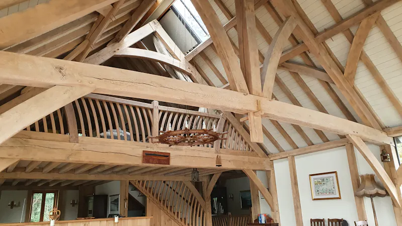Beams at Oakenhurst Boathouse, Q150 (photo 4)