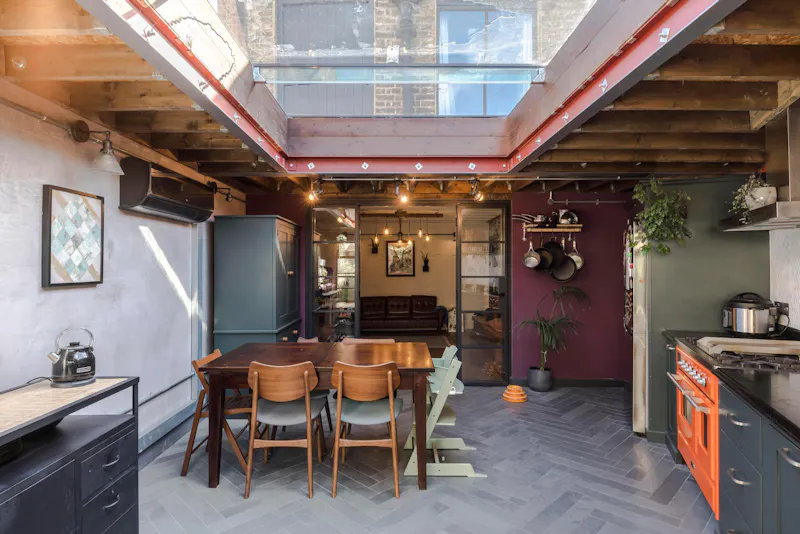 Dining room at Industrial 2 bed in Deptford, D2619 (photo 4)