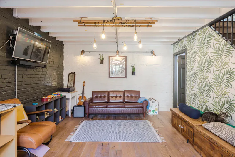 Living Room at Industrial 2 bed in Deptford, D2619 (photo 6)