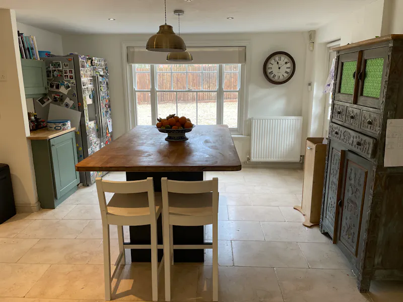 Dining room at Attractive Andover Home, D2683 (photo 5)