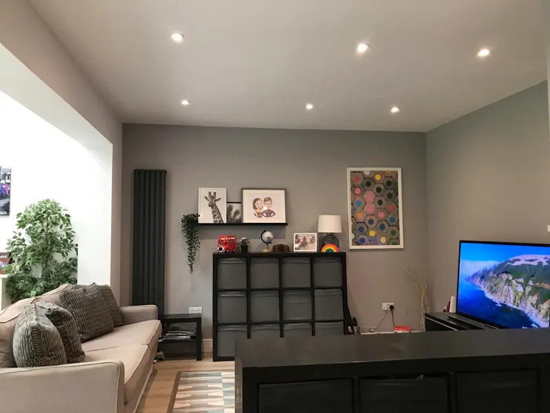 Living Room at Contemporary Epsom home, D2624 (photo 2)