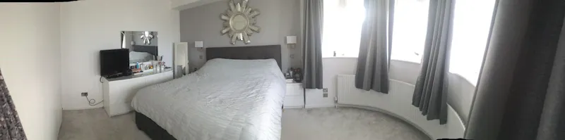 Bedroom at Contemporary Epsom home, D2624 (photo 9)