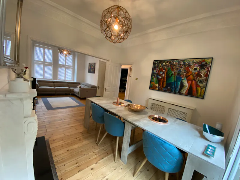Floor - wooden at Lewisham victorian home, B1970 (photo 7)
