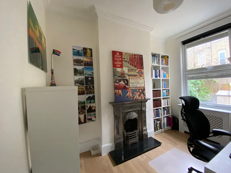 Office at Lewisham victorian home, B1970 (photo 23)