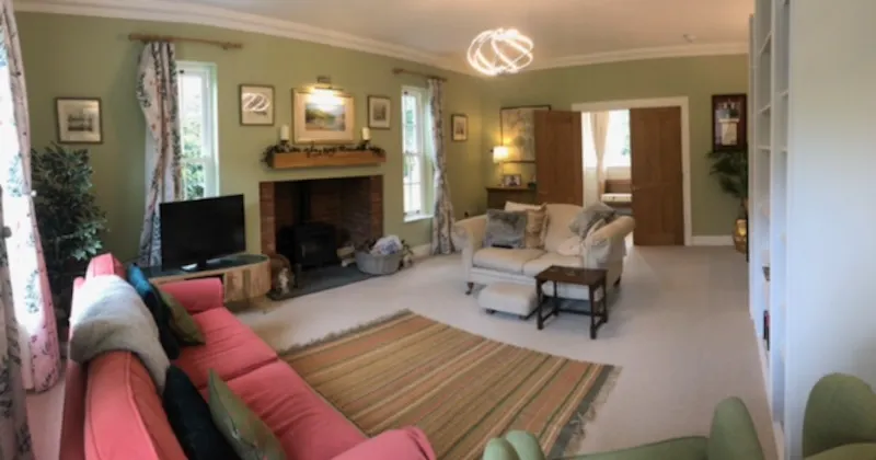 Living Room at Hindhead Georgian rectory, A1572 (photo 8)