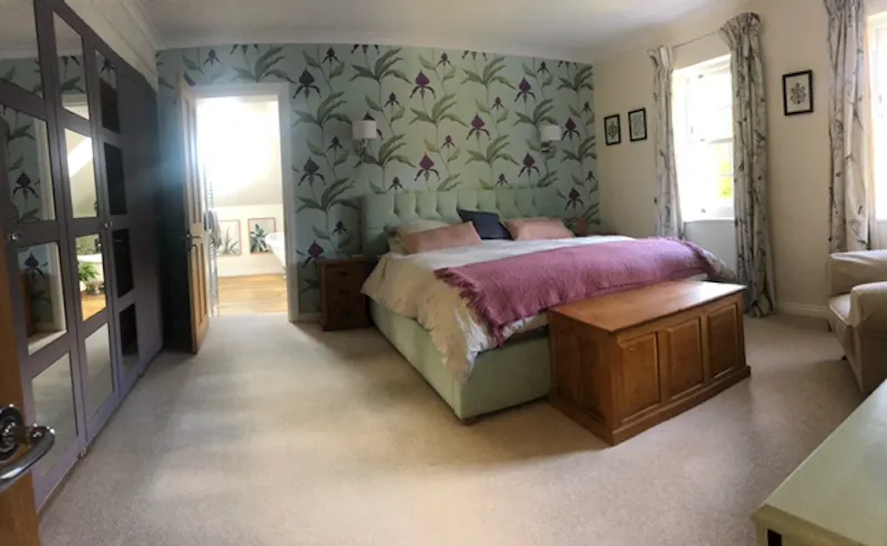 Bedroom at Hindhead Georgian rectory, A1572 (photo 10)