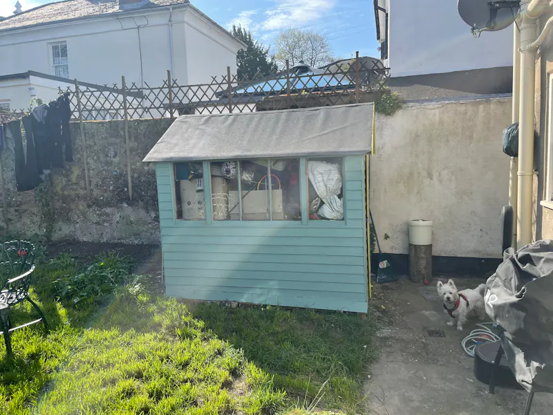 Shed at Victorian semi Saffron Walden, B1973 (photo 13)