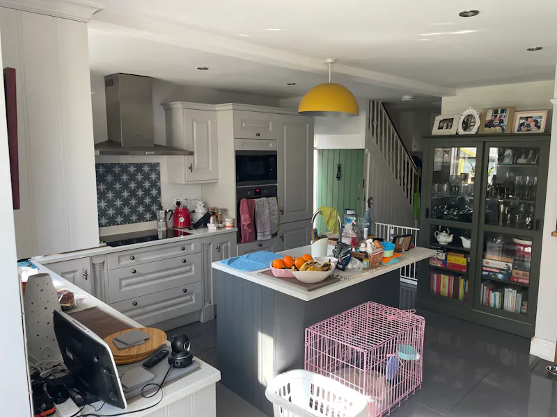 Kitchen at Victorian semi Saffron Walden, B1973 (photo 2)
