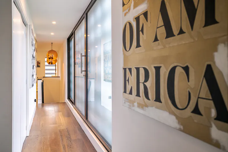 Corridor at Minimalist home in Storrington, D2621 (photo 20)