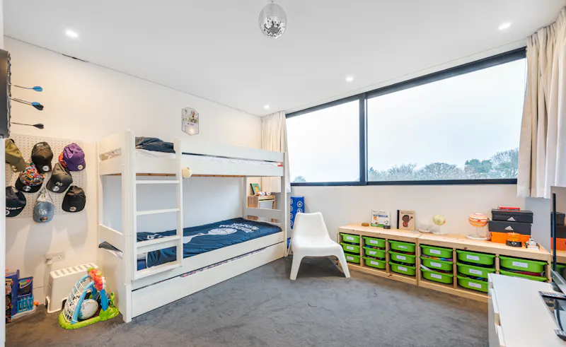 Bedroom - child's at Minimalist home in Storrington, D2621 (photo 31)