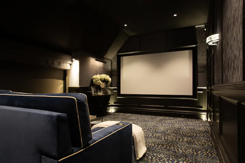 Home cinema at Incredible Ashtead mansion, D2622 (photo 30)
