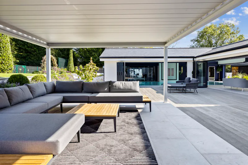 Terrace/Patio at Incredible Ashtead mansion, D2622 (photo 10)