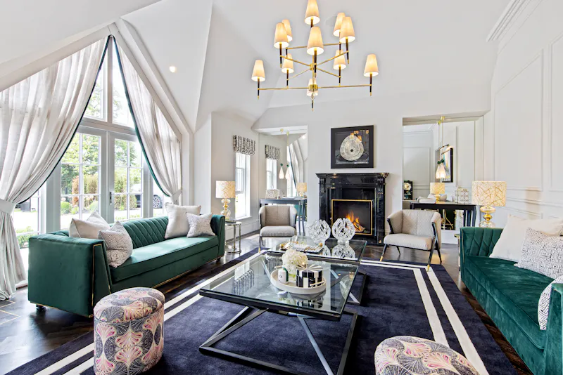Drawing room at Incredible Ashtead mansion, D2622 (photo 15)
