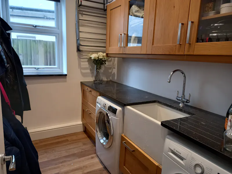 Utility room at Carshalton family house, D2627 (photo 22)