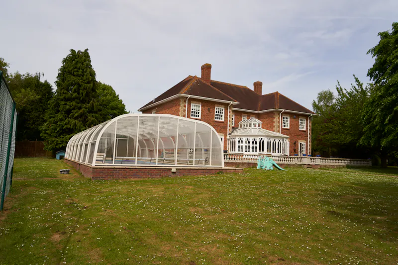 Garden at Chelmsford pool house, A1575 (photo 12)
