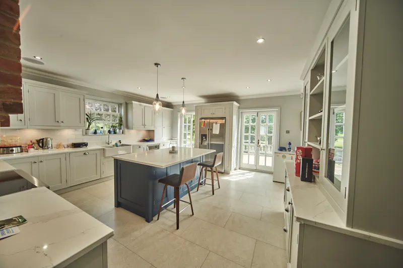 Kitchen at Chelmsford pool house, A1575 (photo 8)
