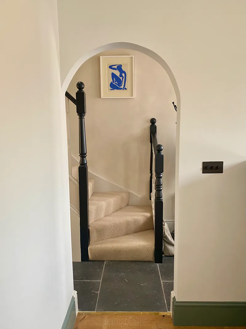 Staircase at Edwardian Terrace House, B1975 (photo 28)
