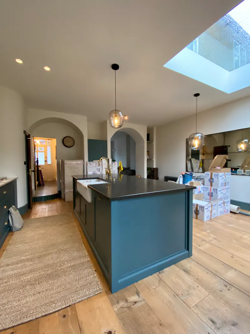 Kitchen at Edwardian Terrace House, B1975 (photo 4)