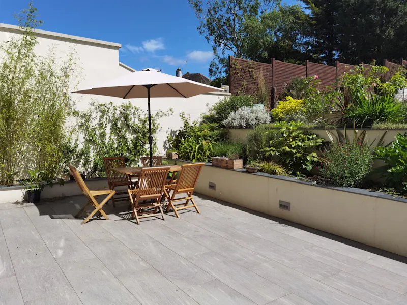 Terrace/Patio at 1930's Semi in Muswell Hill, D2637 (photo 18)