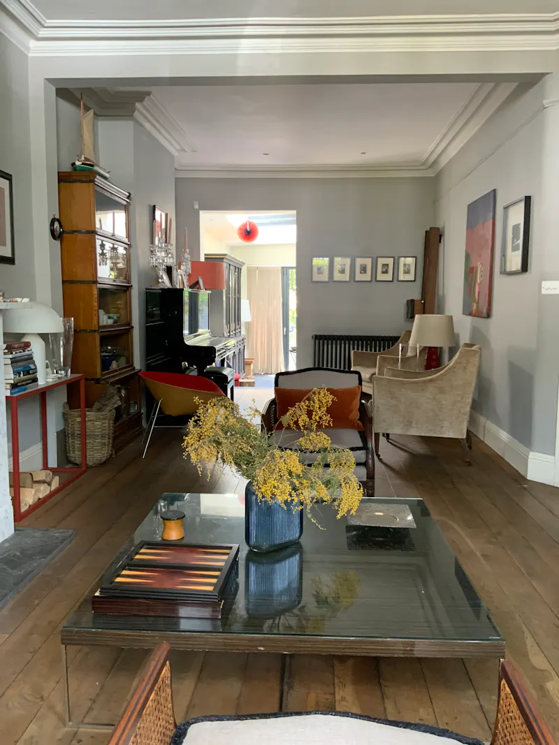 Living Room at Stamford Brook terrace, B1980 (photo 3)