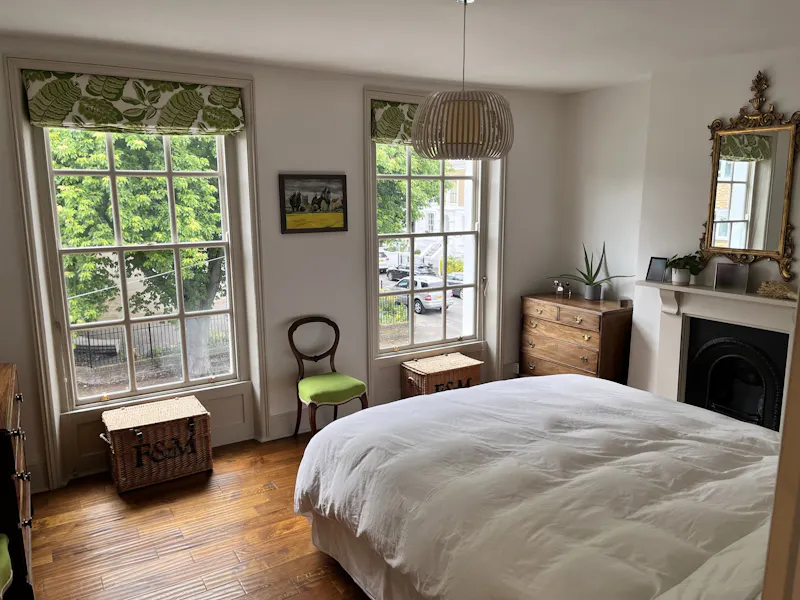 Bedroom - main at Brixton Victorian house, B1979 (photo 10)