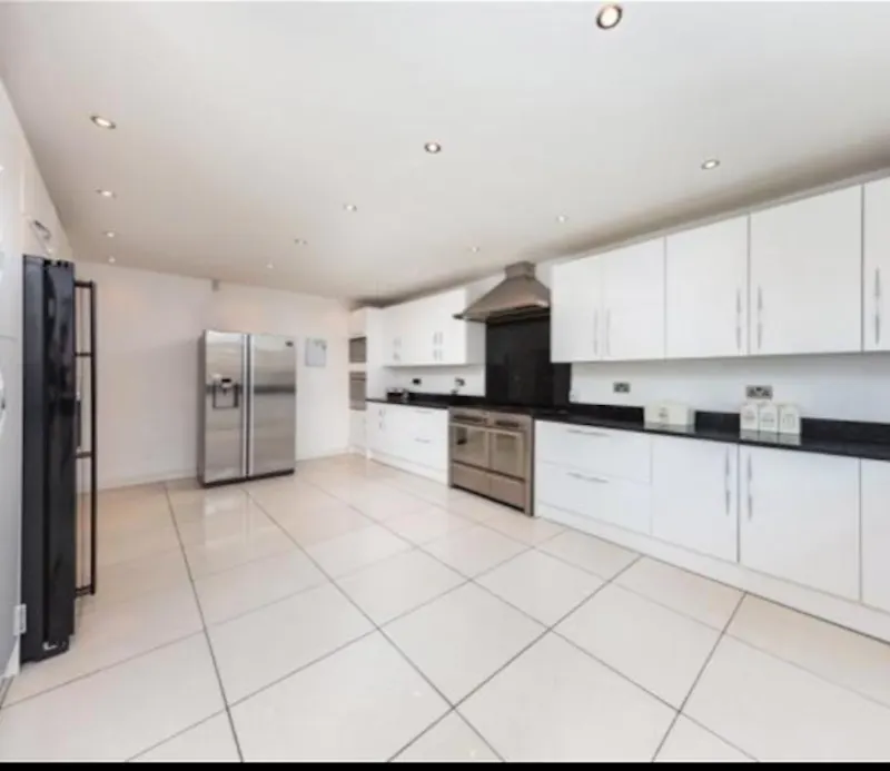 Kitchen at Monochrome Seven Kings house, B1976 (photo 4)