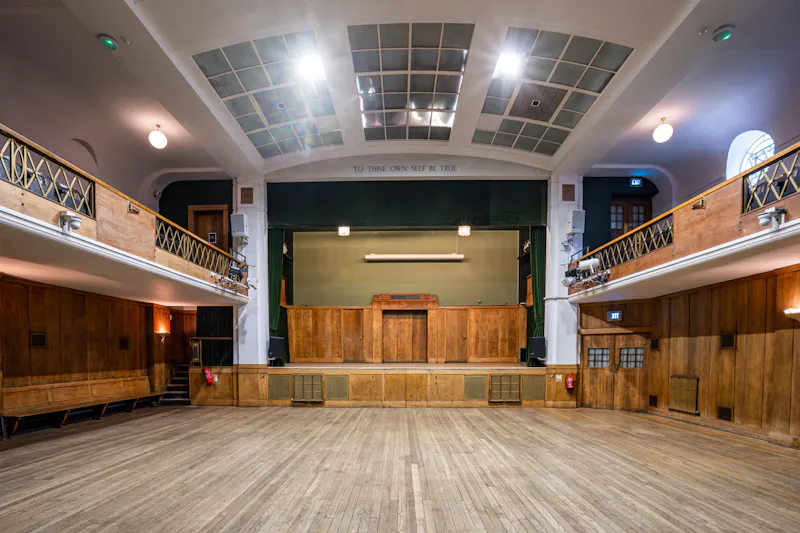 Stage at Chancery Lane Hall, P611 (photo 6)