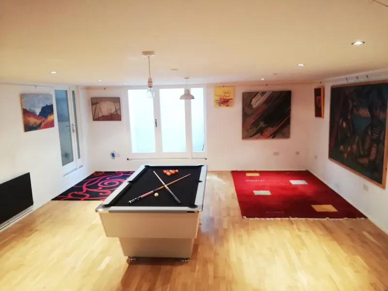 Floor - wooden at Barons Court Cemetery Lodge, B1981 (photo 9)