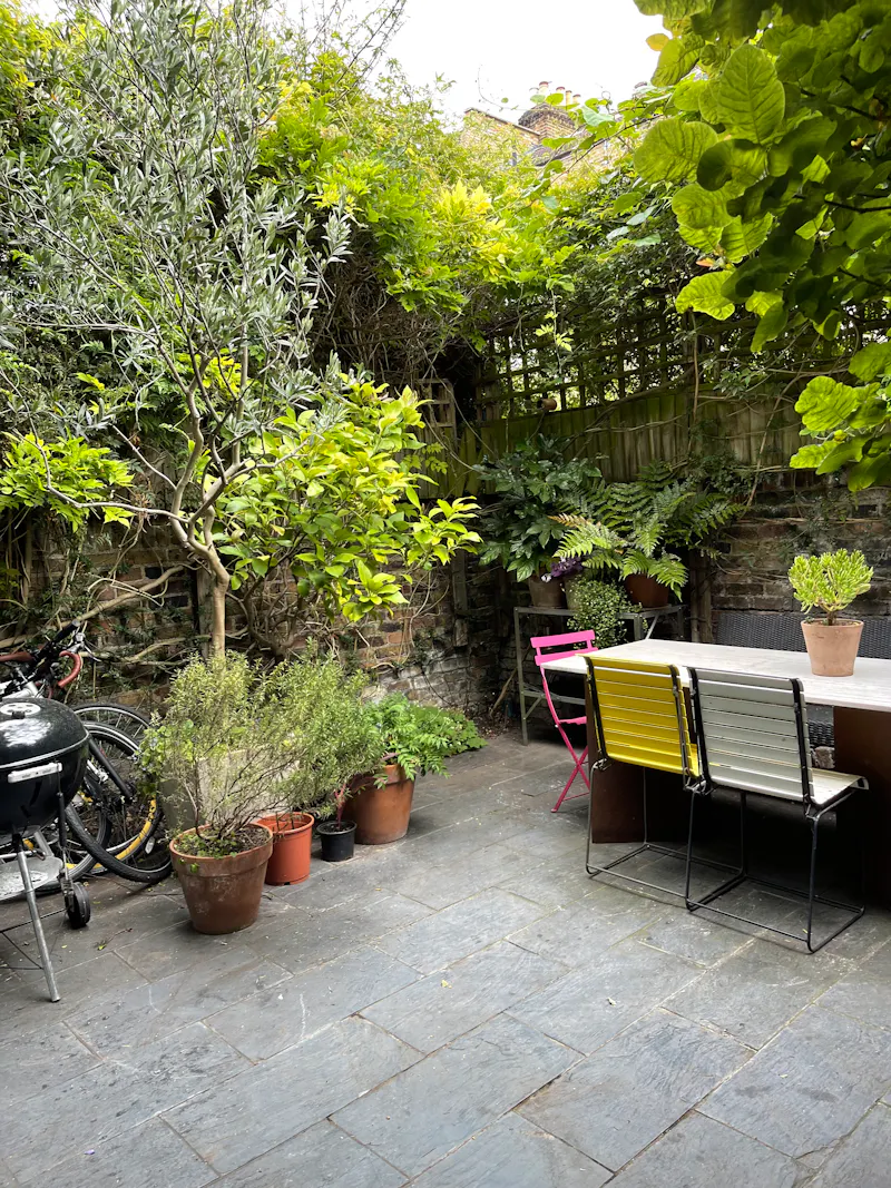Garden at Stamford Brook terrace, B1980 (photo 32)