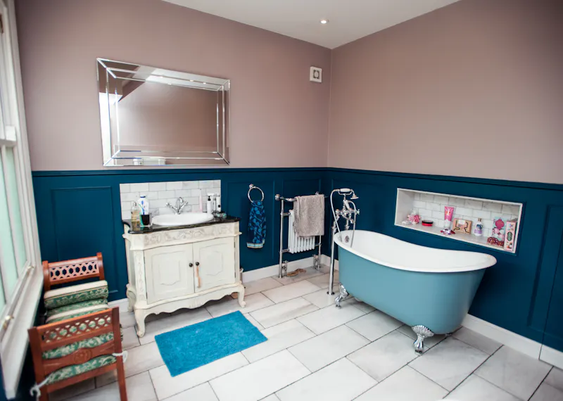 Bath - rolltop at Grand Woodside Home, D2647 (photo 15)