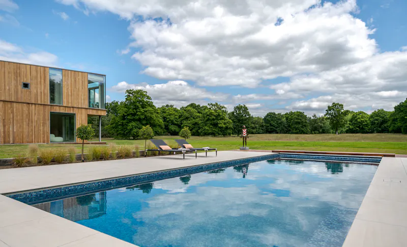 Bel Air modern home, D2582 (photo 86)
