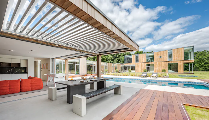 Bel Air modern home, D2582 (photo 116)