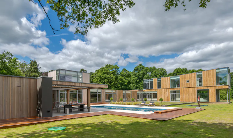 Bel Air modern home, D2582 (photo 126)