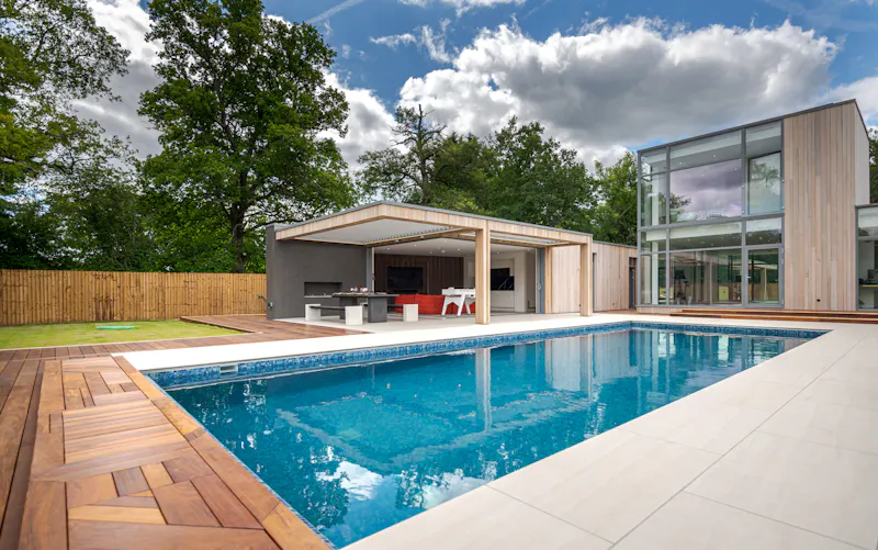Bel Air modern home, D2582 (photo 108)